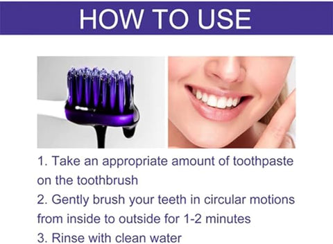 Purple Corrector Toothpaste – Brighten Your Smile Instantly!