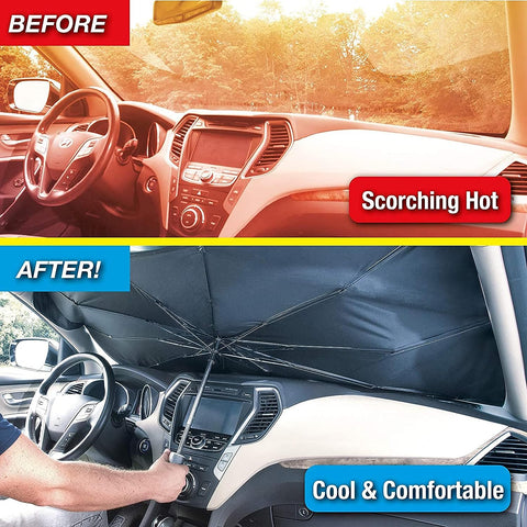 BrellaShield: Keep Your Car Cool! ☀️