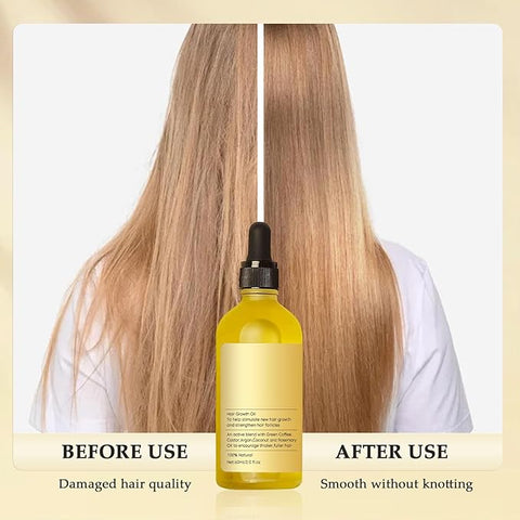 Hair Growth Oil – Unlock the Secret to Thicker, Fuller Hair! 🌟